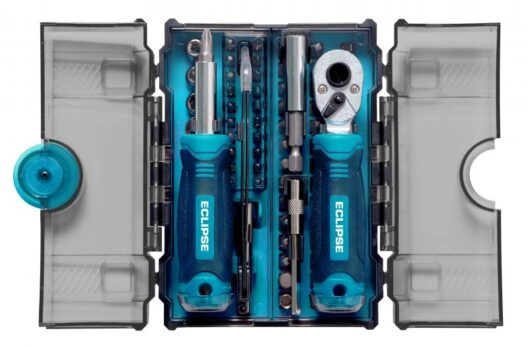Eclipse EMS78PS 1/4″ Drive 78 piece Compact Mini Metric Socket & Bit Set