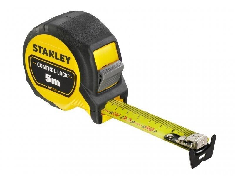 Stanley STHT37231-0 Control-Lock Tape Measure 5metre 25mm wide (Metric only)