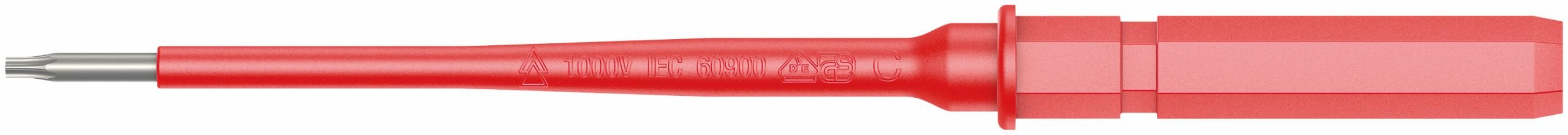 Wera 033630 Kraftform Kompakt 3067 i VDE Stainless Screwdriver Blade Torx T9