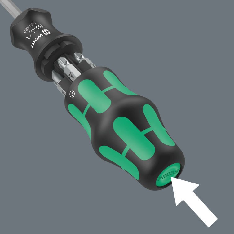 Wera 051511 Kraftform Kompakt 27 Set 2 Bit Holding Screwdriver Set - Image 6
