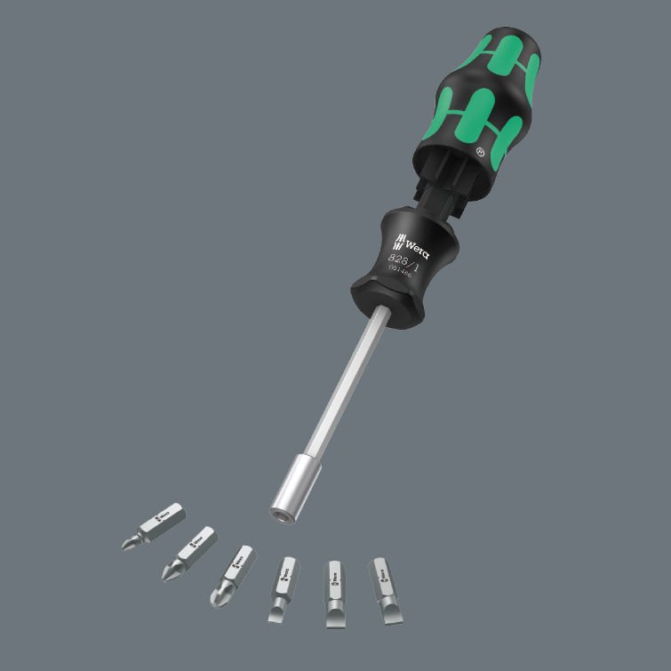 Wera 051511 Kraftform Kompakt 27 Set 2 Bit Holding Screwdriver Set - Image 7