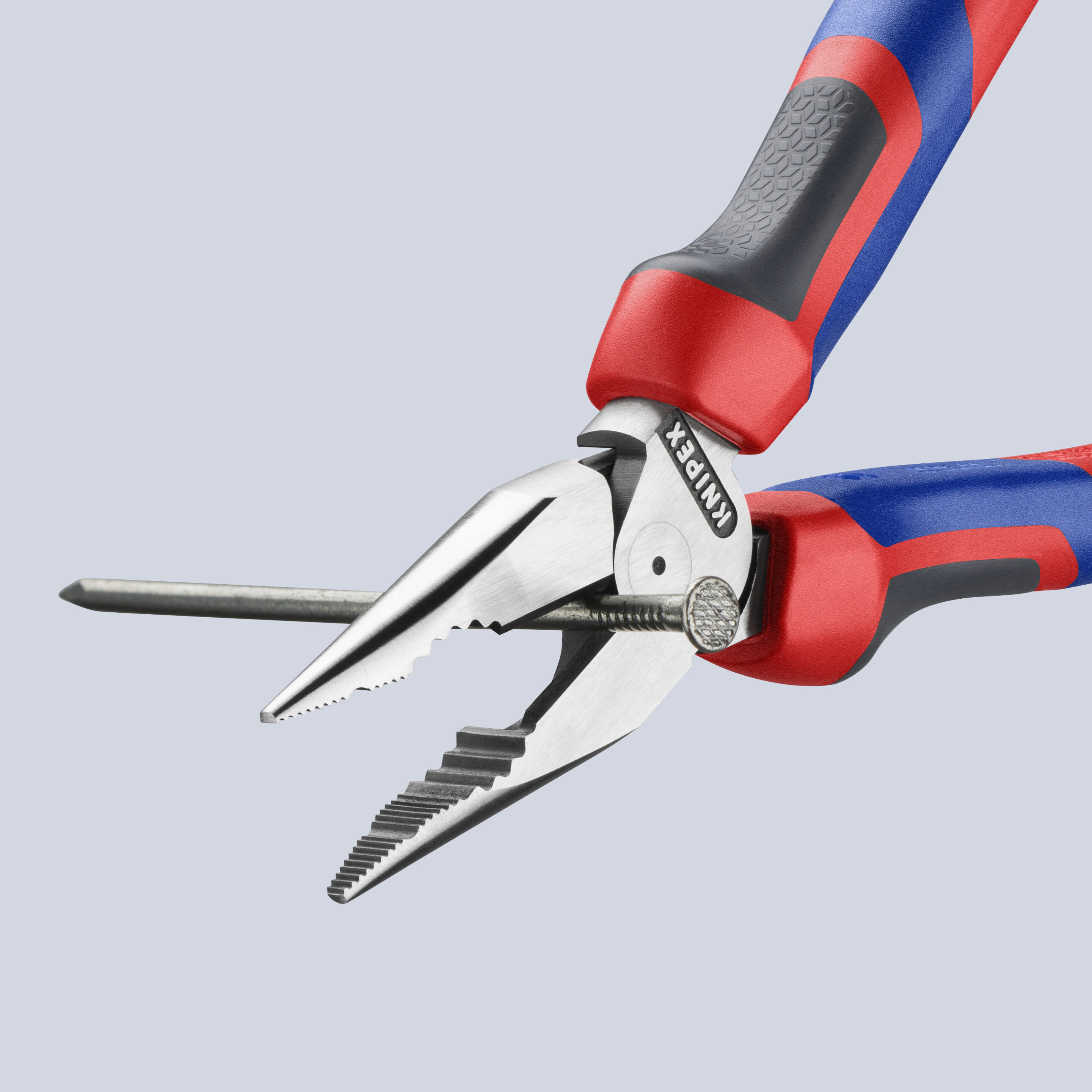 Knipex 08 22 185 Needle-Nose Combination Pliers Comfort Handles