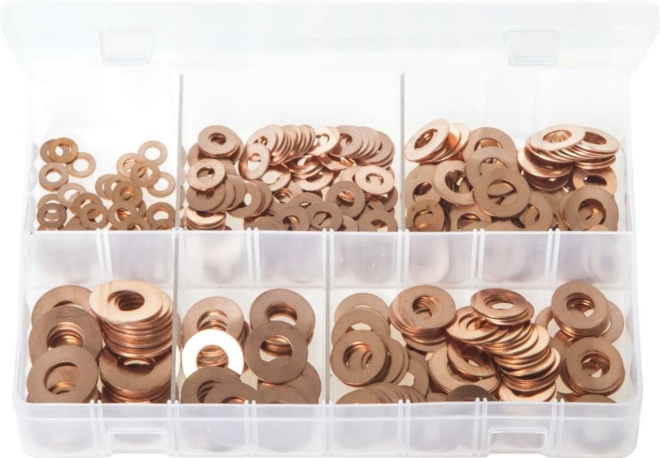 Assorted Copper Washers Imperial PrimeTools