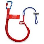 Knipex 00 50 12 T BK Hook-On Tethering Lanyard With Fixated Carabiner