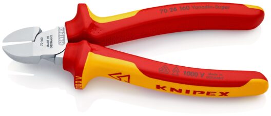 Knipex 70 26 160 VDE Diagonal Side Cutter Pliers 160mm