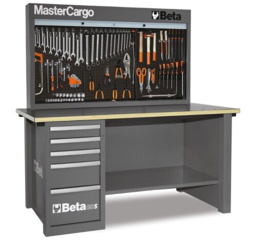 Beta C57SA 2 Metre MasterCargo Workbench in Grey
