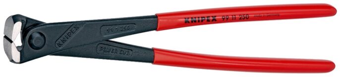 Knipex 99 11 250 High Leverage Concreters' Nipper Pliers With Plastic Coated Handles 250mm