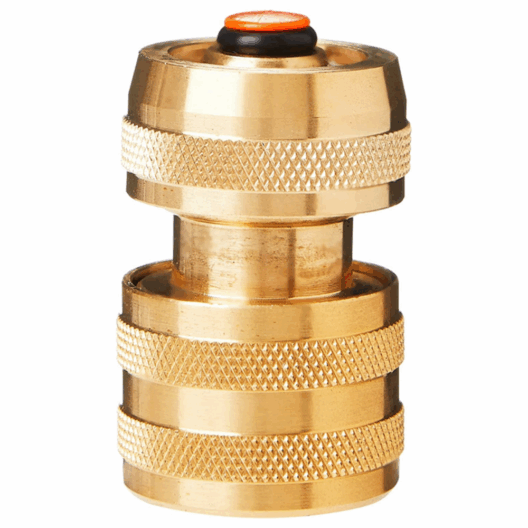 Spear and Jackson BWF6  1/2" Female Brass Quick Fit Hose Connector with Water Stop Function