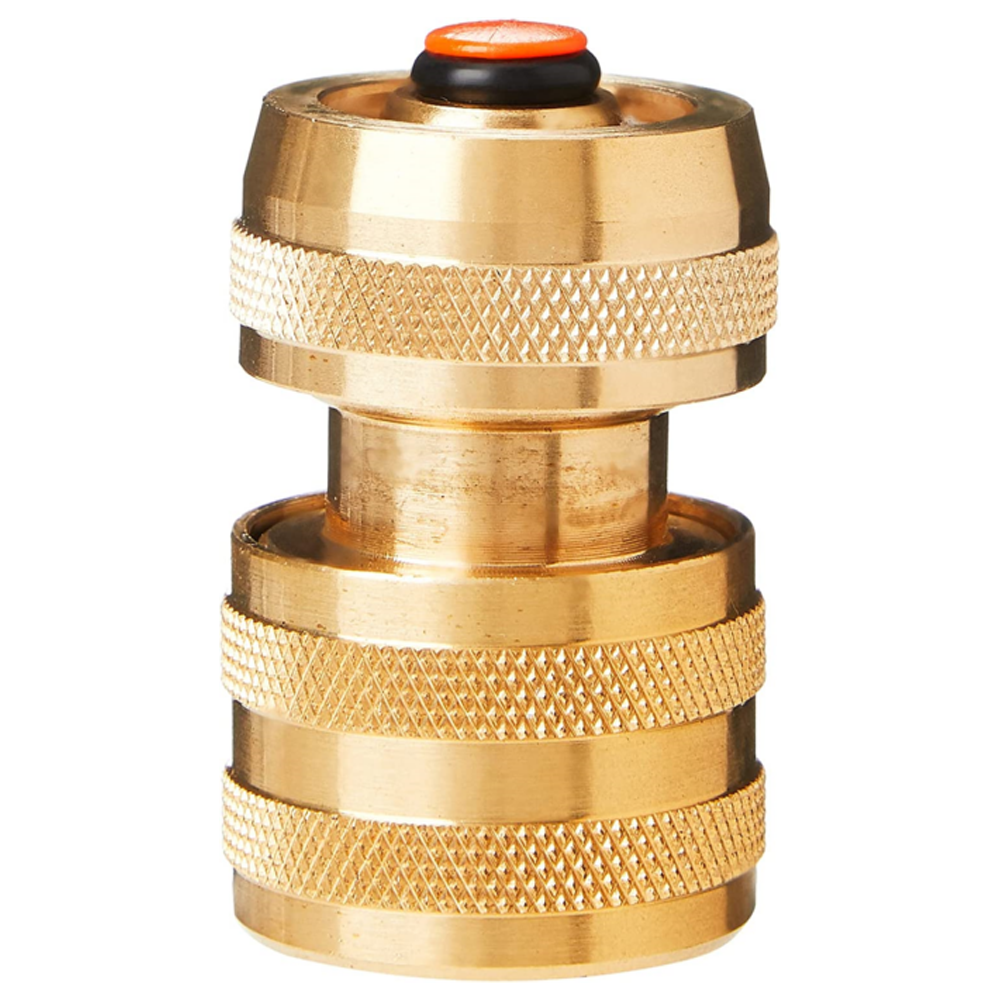 Spear and Jackson BWF6  1/2″ Female Brass Quick Fit Hose Connector with Water Stop Function