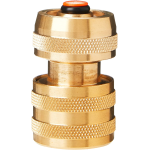 Spear and Jackson BWF6  1/2" Female Brass Quick Fit Hose Connector with Water Stop Function