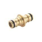 Spear and Jackson BWF7  Double Male Brass Quick Fit Hose Connector