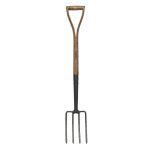 Draper 14304 Carbon Steel Border Fork With Ash Handle
