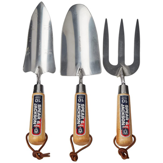 Spear & Jackson 3056GS/12 3 Piece NeverBend Stainless Hand Tool Gift Set