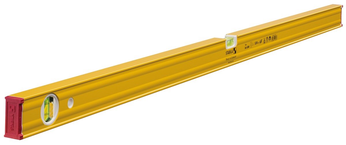 Stabila 80 ASM Rare Earth Magnetic Spirit Level 2 Vial 120cm / 48″