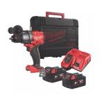 Milwaukee M18 FPD3-502X 18V FUEL GEN 4 Brushless Percussion Combi Drill Kit - 2x5.0AH