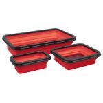 Sealey APCMTS 3 Piece Collapsible Magnetic Parts Tray