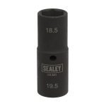 Sealey SX1819 1/2" Drive Double Ended Deep Impact Socket 18.5-19.5mm