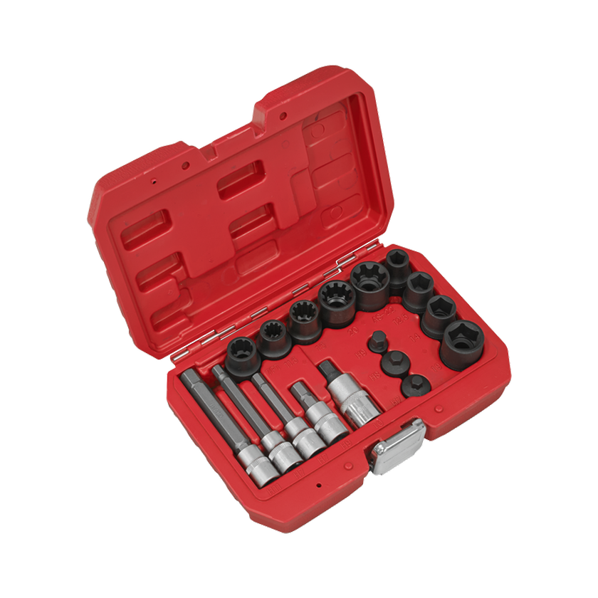 Sealey VS0465 11 Piece Brake Caliper Socket Set
