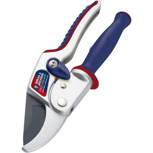 Spear and Jackson 6458RS Razorsharp Advance Ratchet action Anvil Twist Handle Secateurs