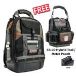 Veto Pro Pac TECH PAC LT Laptop Tool Bag Backpack + SB-LD Hybrid Tool / Meter Pouch FREE