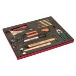 Bahco FF1A169 Fit&;Go Foam Inlay 13 Piece Striking Tool, Measuring &; Pry Bar Set