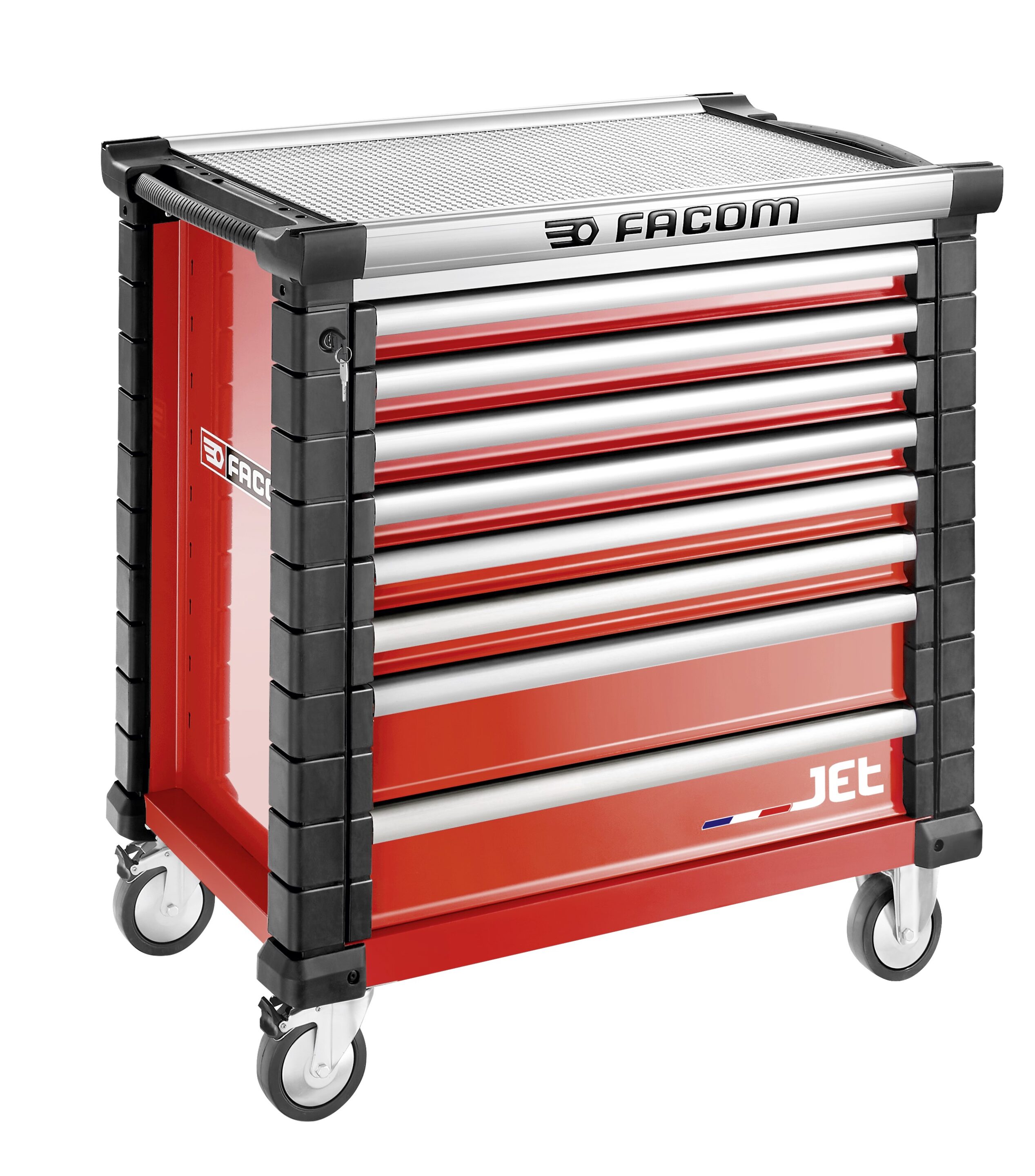 Facom CM.230 230 Piece General Purpose Tool Kit Module Trays In JET.8M4A Roller Cabinet - Image 2