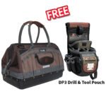 Veto Pro Pac DR-XL Extra Large Tool Storage Bag + DP3 Drill & Tool Pouch FREE