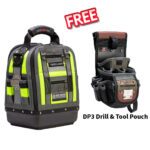 Veto Pro Pac TECH MCT HiViz Yellow Tool Bag + DP3 Drill & Tool Pouch FREE