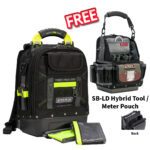 Veto Pro Pac TECH PAC MC Special Ops Tool Bag Backpack + SB-LD Hybrid Tool / Meter Pouch FREE