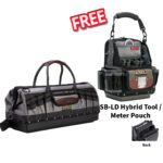 Veto Pro Pac WRENCHER-XXL Extra Long Plumbing Tool Bag + SB-LD Hybrid Tool / Meter Pouch FREE