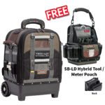Veto Pro Pac TECH-LCT WHEELER Service Rolling Tool Bag + SB-LD Hybrid Tool / Meter Pouch FREE