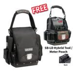 Veto Pro Pac TP-XXL BLACKOUT Extra Large Meter Bag / Tool Pouch + SB-LD Hybrid Tool / Meter Pouch FREE