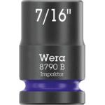 Wera 8790 B Impaktor 3/8" Drive Impact Socket 7/16" AF