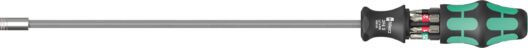 Wera Kraftform Kompakt 27 XL Universal 1, Extra Long Bit Holding Screwdriver - 051028
