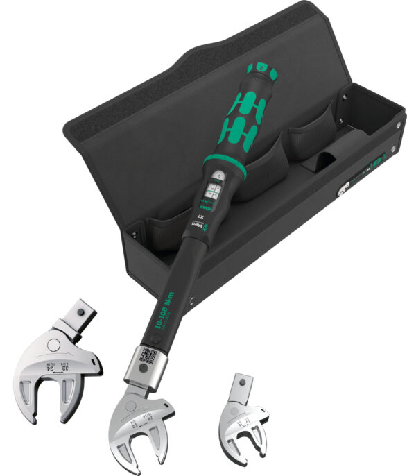 Wera 9530 Torque Wrench Set For Heat Pumps, 14x18 End Click-Torque Wrench  10-100Nm - 136076