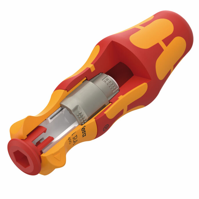 Wera 837 i RA Kraftform Kompakt VDE Ratcheting Screwdriver Handle - 057490