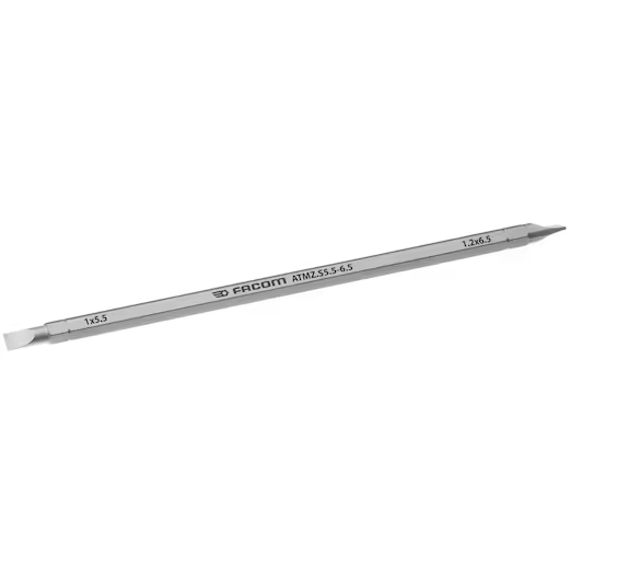 Facom ATMZ.S5.5-6.5 175mm Reversible Slotted  Screwdriver Blade 5.5 x 6.5mm