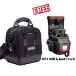 Veto Pro Pac TECH-MC BLACKOUT Compact Tool Bag + DP3 Drill & Tool Pouch FREE