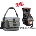 Veto EDC LBC-10 Olive Cooler Lunch Cool Box + DP3 Drill & Tool Pouch FREE