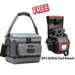 Veto EDC LBC-10 Carbon Cooler Lunch Cool Box + DP3 Drill & Tool Pouch FREE