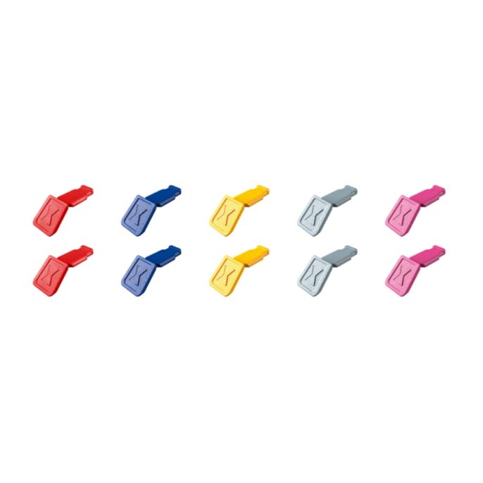 Knipex 00 61 10 C V01 10 Piece Mix Coloured Colorcode Clips