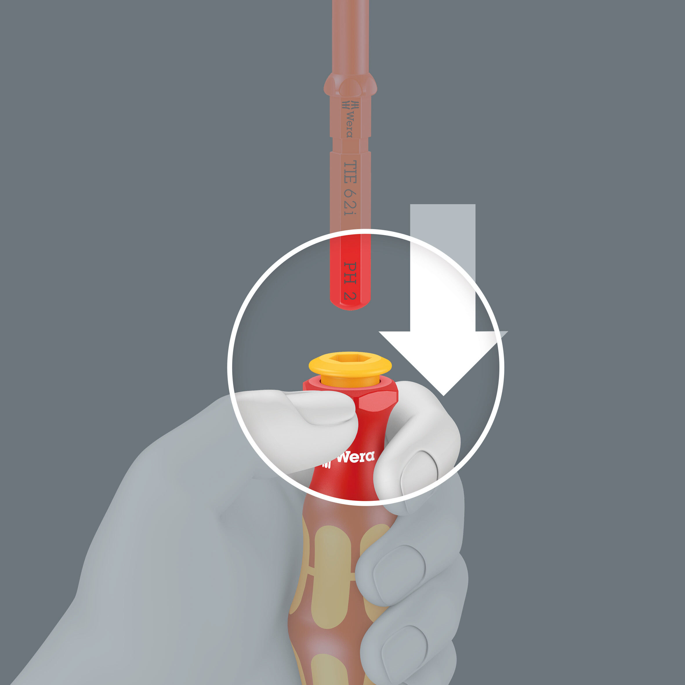 Wera Kraftform Kompakt VDE 7 Universal 1 Tool Finder Insulated Screwdriver Set - 006600 - Image 14