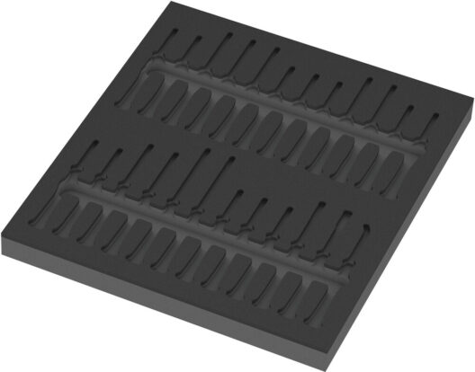 Wera 9815 Foam Insert For 9715 Kraftform Micro Screwdriver Set 1