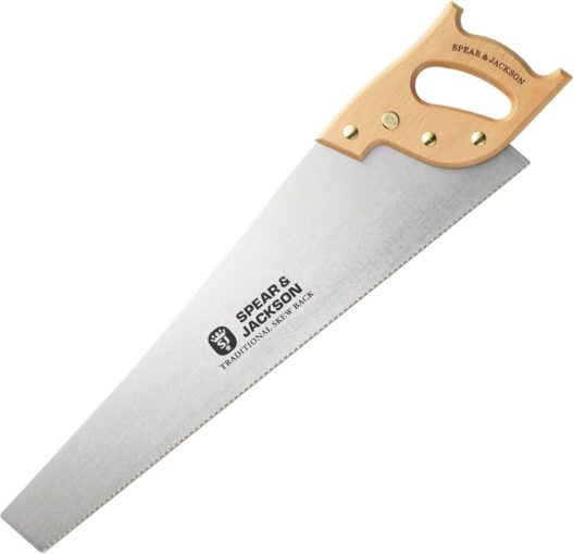 Spear & Jackson 9500R Traditional Skew Back Handsaw 22" x 10 Points per Inch