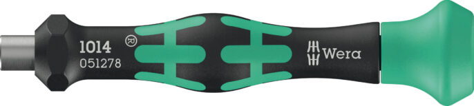 Wera 1014 Kraftform Micro Bitholding Screwdriver, 4mm Hexagon Drive - 051278