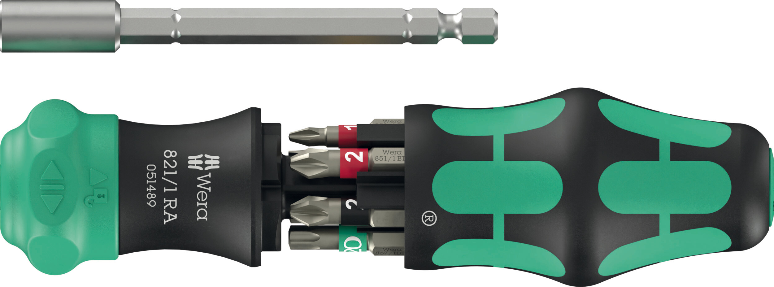Wera Kraftform Kompakt 28 RA 1 Ratchet Screwdriver Set - 051519