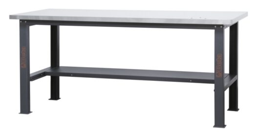 Beta C58BC-X2,1 Stainless Steel Coated MDF Workbench 2.1 Metre