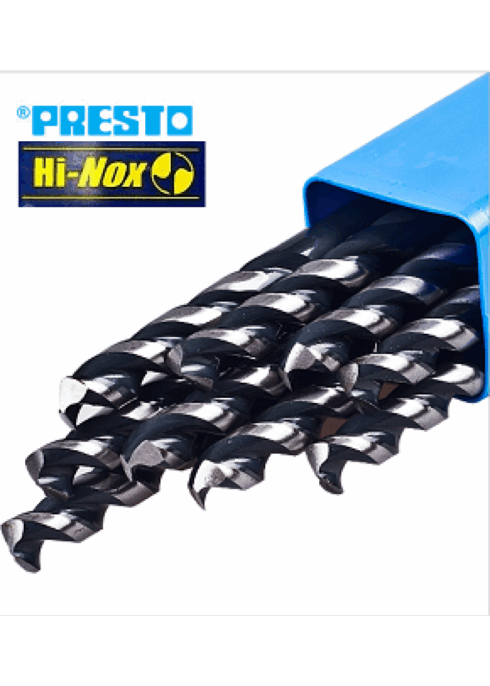 Presto 013204.2 Hi-Nox HSS Drill Bits for Stainless Steel - 4.2mm Pack of 10