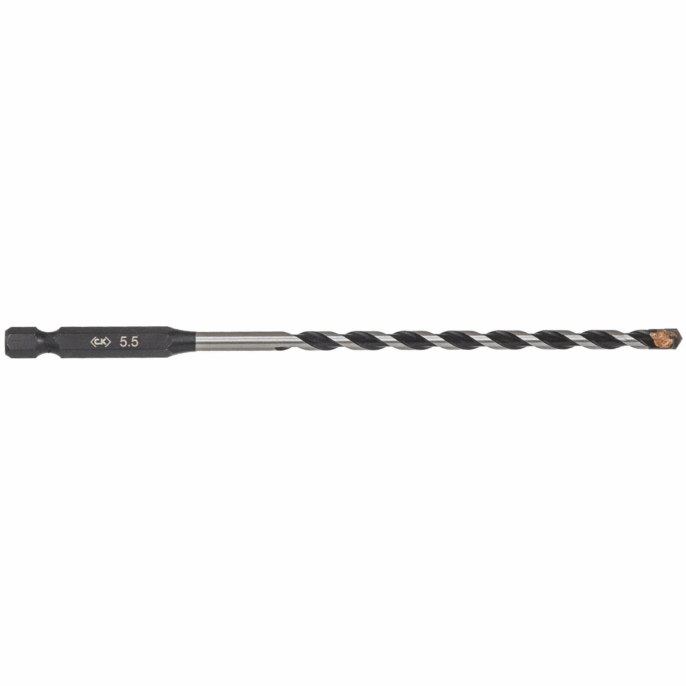 CK T3114 06515 Vorteck Hex Shank Masonry Drill Bit 6.5 x 150mm