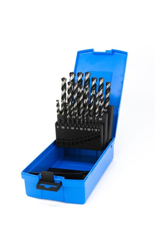 Presto 09502M25 25 Piece Hi-Nox HSS Drill Bit Set for Stainless Steel 1 - 13mm
